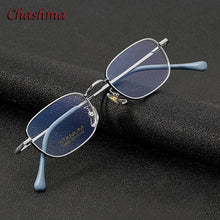 Load image into Gallery viewer, Chashma Ultra Light Titanium Retro Frame Women Prescription Glasses Men High Degree Optical Eyewear Spectacles Super Quality