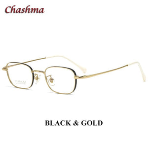 Chashma Ultra Light Titanium Retro Frame Women Prescription Glasses Men High Degree Optical Eyewear Spectacles Super Quality