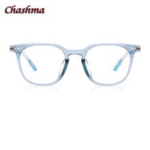 Load image into Gallery viewer, Chashma Women Acetate Prescription Glasses Frame Men Optical Eyewear Spectacles  Transparent Blue Eyeglasses