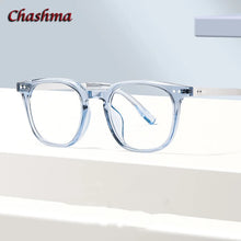 Load image into Gallery viewer, Chashma Women Acetate Prescription Glasses Frame Men Optical Eyewear Spectacles  Transparent Blue Eyeglasses