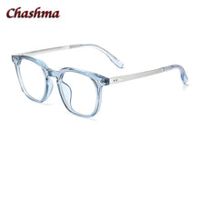 Load image into Gallery viewer, Chashma Women Acetate Prescription Glasses Frame Men Optical Eyewear Spectacles  Transparent Blue Eyeglasses