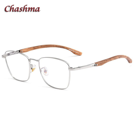 Chashma Wood Eyewear Frame Lenti ottiche da vista Uomo Occhiali da vista di tendenza moda Donna Occhiali anti-raggio blu