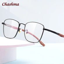 Load image into Gallery viewer, Chashma Wood Eyewear Frame Prescription Optical Lenses Men Fashion Trend Spectacles Women Anti Blue Ray Glasses