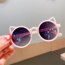 Load image into Gallery viewer, Children Cute Sunglasses Girls Boys Summer Cat Ears Animal Cartoon Sun Glasses Lovely Vintage Eyewear UV Protection Goggles