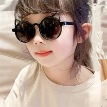 Load image into Gallery viewer, Children Cute Sunglasses Girls Boys Summer Cat Ears Animal Cartoon Sun Glasses Lovely Vintage Eyewear UV Protection Goggles