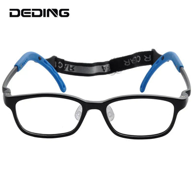 Children Eyeglasses Frame 43MM Ultra-light TR90 Glasses Frame w/ Silicon Nose pads ,Memory Temple  For Boys Girls