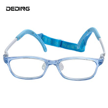 Load image into Gallery viewer, Children Eyeglasses Frame 43MM Ultra-light TR90 Glasses Frame w/ Silicon Nose pads ,Memory Temple  For Boys Girls