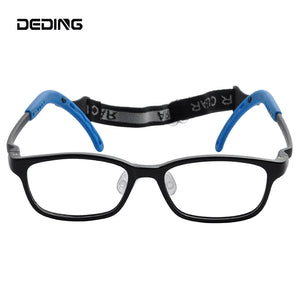 Children Eyeglasses Frame 43MM Ultra-light TR90 Glasses Frame w/ Silicon Nose pads ,Memory Temple  For Boys Girls