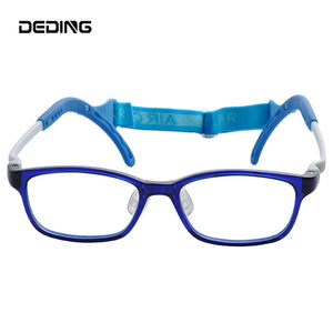 Children Eyeglasses Frame 43MM Ultra-light TR90 Glasses Frame w/ Silicon Nose pads ,Memory Temple  For Boys Girls