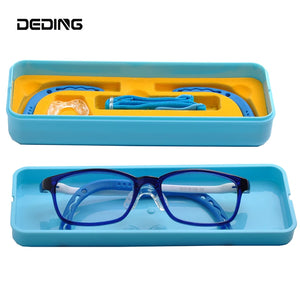 Children Eyeglasses Frame 43MM Ultra-light TR90 Glasses Frame w/ Silicon Nose pads ,Memory Temple  For Boys Girls