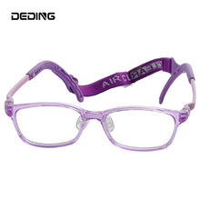 Load image into Gallery viewer, Children Eyeglasses Frame 43MM Ultra-light TR90 Glasses Frame w/ Silicon Nose pads ,Memory Temple  For Boys Girls