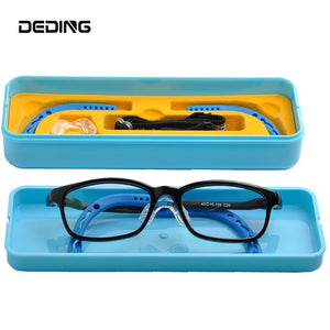 Children Eyeglasses Frame 43MM Ultra-light TR90 Glasses Frame w/ Silicon Nose pads ,Memory Temple  For Boys Girls