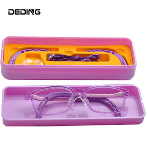 Children Eyeglasses Frame 43MM Ultra-light TR90 Glasses Frame w/ Silicon Nose pads ,Memory Temple  For Boys Girls