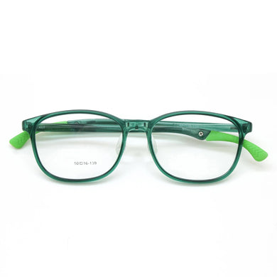 Children Optical Glasses Frame Oval Size 50 Adjustable Ear Lock Flexible TR90 Eyeglasses 9-15Y