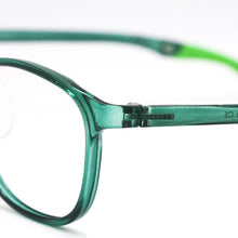 Load image into Gallery viewer, Children Optical Glasses Frame Oval Size 50 Adjustable Ear Lock Flexible TR90 Eyeglasses 9-15Y