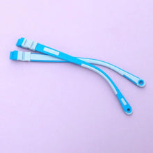 Load image into Gallery viewer, Children Silicone Glasses Legs Multi-color Anti-Slip Snap-on Eyeglasses Arm Replacement Color Silicone Glasses Legs Accessories