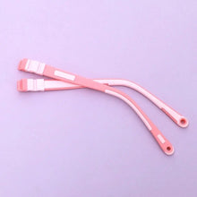 Load image into Gallery viewer, Children Silicone Glasses Legs Multi-color Anti-Slip Snap-on Eyeglasses Arm Replacement Color Silicone Glasses Legs Accessories