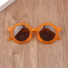 Load image into Gallery viewer, Children&#39;s Sunglasses Girl Baby Boy Cute Summer Round Frame Small Sunglasses Children&#39;s Glasses Steampunk Bee Kids Sunglasses