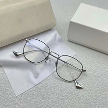 Load image into Gallery viewer, Chinese Brand Original Titanium Luxury Glasses Frames Pure   Classical Oval Glasses Men Prescription Eyewear