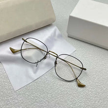 Load image into Gallery viewer, Chinese Brand Original Titanium Luxury Glasses Frames Pure   Classical Oval Glasses Men Prescription Eyewear