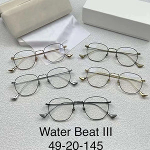 Chinese Brand Original Titanium Luxury Glasses Frames Pure   Classical Oval Glasses Men Prescription Eyewear