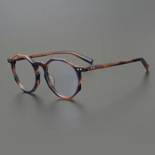 Load image into Gallery viewer, Classic  Polygonal Eyewear Frame Men&#39;s   Handmade Acetic Acid Optical Glasses Women&#39;s Myopia Reading Eyeglass