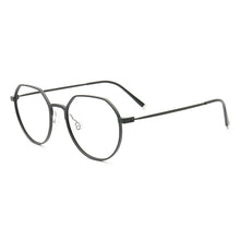 Load image into Gallery viewer, Classic Men Round Glasses Frames Women Aluminum Titanium Optical Eyeglasses Frames Full Rim Modern Metal Spectacles Gold Eyewear