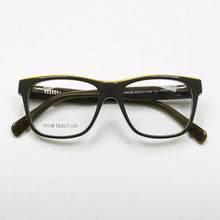 Carica l&#39;immagine nel visualizzatore di Gallery, Classic Optical Glasses Frames For Men Square Eyeglass Frames Oversized Acetate Lightweight Big Frame Prescription Spectacles