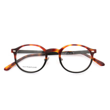 Load image into Gallery viewer, Classic Round Glasses Frames for Women Optical Eyeglasses Frames Men Full Rim Brown Prescription Eyewear Lightweight Spectacles