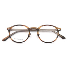 Load image into Gallery viewer, Classic Round Glasses Frames for Women Optical Eyeglasses Frames Men Full Rim Brown Prescription Eyewear Lightweight Spectacles