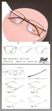 Load image into Gallery viewer, Classic Square Glasses Optics Frame Luxury Ultralight Prescription Glasses Frames Optical Eyewear Full&amp;Half Rim 10pcs/lot