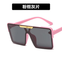 Load image into Gallery viewer, Classic Square Sunglasses Children Large Frame Brand Designer Sun Glasses Girls Boy Shades Eyewear One-piece UV400 Oculos De Sol