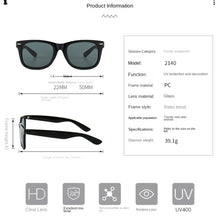 Load image into Gallery viewer, Classic Sunglasses Lens Mens Ladies 80s Womens Retro Vintage  UV400 Sun Glasses Driving Vacation Eyeglasses 2140