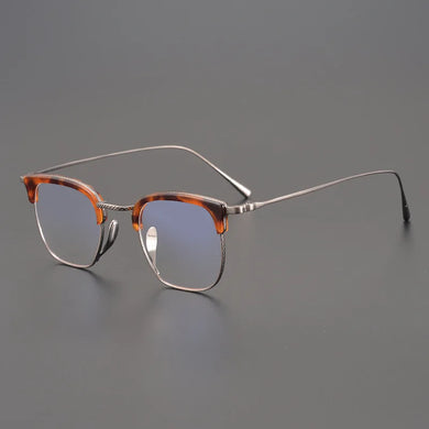Classic Titanium Acetate Square Eyewear Frame Men's High Quality Optical Glasses Women's Myopia Reading Personalized Eyeglasses