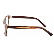 Load image into Gallery viewer, Classic Women Optical Eyeglass frames Men Square Glasses Frame Prescription Eyewear Full Rim Imitation Wood Spectacles Rectangle