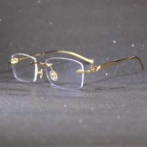 Clear Glasses Frame for Women and Men Carter Eyewear on Reading Computer  Eyeglasses Transparent Panther Decoration Accessories