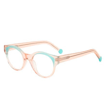 Load image into Gallery viewer, Colorful Transparent Acetate Eyeglasses Women Oval Handmade Trend Glasses Frames Optical Prescription Spectacles VA6503