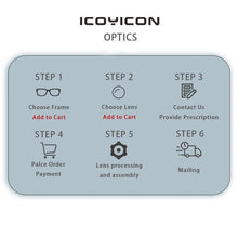 Load image into Gallery viewer, Colorful Transparent Acetate Eyeglasses Women Oval Handmade Trend Glasses Frames Optical Prescription Spectacles VA6503