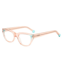 Load image into Gallery viewer, Colorful Transparent Thick Acetate Eyeglasses Women Oval Trend Brand Design Glasses Frame Prescription Spectacles VA6006