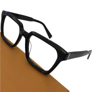 Concise Men Women Square Glasses Frames Sun Glasses 51-21-145 358Acetates Fullrim for Prescription Goggles