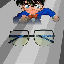 Load image into Gallery viewer, Cosplay Conan Anime Glasses Halloween Party Birthday Gift eyeglasses Kudo Shinichi Prescription Myopia spectacles