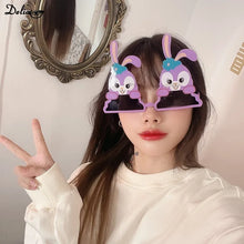 Load image into Gallery viewer, Creative Vertical Middle Finger Glasses Decoration Props Funny Sunglasses Dance Party Performance Selfie Props Glasses