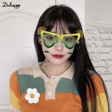 Load image into Gallery viewer, Creative Vertical Middle Finger Glasses Decoration Props Funny Sunglasses Dance Party Performance Selfie Props Glasses