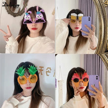 Load image into Gallery viewer, Creative Vertical Middle Finger Glasses Decoration Props Funny Sunglasses Dance Party Performance Selfie Props Glasses