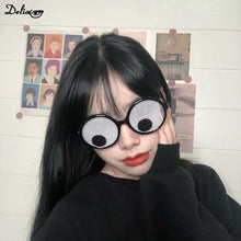 Load image into Gallery viewer, Creative Vertical Middle Finger Glasses Decoration Props Funny Sunglasses Dance Party Performance Selfie Props Glasses
