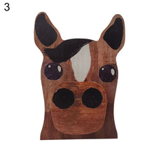 Load image into Gallery viewer, Creative Wooden Hand Carve Animal Glasses Display Sunglasses Wooden Stand Eyeglasses Show Stand Animal Glasses Rack