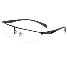 Carica l&#39;immagine nel visualizzatore di Gallery, Cubojue 155mm Oversized Myopia Glasses Male Women Business Eyeglasses Frame Men Anti Blue Light -100 150 200 250 300 Wide Big