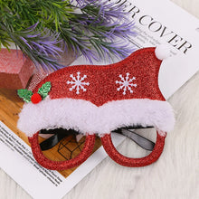 Load image into Gallery viewer, Cute Cartoon Non-woven Fabric Christmas Party Funny Glasses for Kids Women Men Santa Claus Christmas Tree 2024  Year Gift
