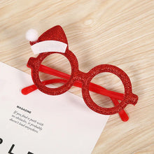 Load image into Gallery viewer, Cute Cartoon Non-woven Fabric Christmas Party Funny Glasses for Kids Women Men Santa Claus Christmas Tree 2024  Year Gift