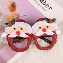 Load image into Gallery viewer, Cute Cartoon Non-woven Fabric Christmas Party Funny Glasses for Kids Women Men Santa Claus Christmas Tree 2024  Year Gift